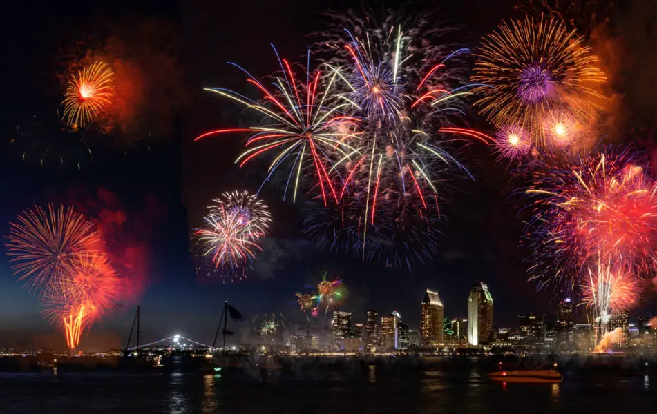 Communities across San Diego County are hosting fireworks displays, parades and family-friendly festivities as the nation marks its 250th anniversary. Photo by Larry Gibson