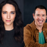 The lead cast of "Guys and Dolls," from left, are Patrick Cummings as Sky Masterson, Alessa Neeck as Sarah Brown, Steven Glaudini as Nathan Detroit and Bets Malone as Miss Adelaide. Cummings and Neeck are married in real life, as are Glaudini and Malone. Courtesy photo