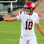 Former Mission Hills wide receiver Josh Gonzales emerged as one of North County's most productive pass catchers during his prep career. Photo by Johnathan Marron