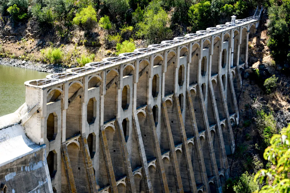 Hodges Dam is expected to be replaced by 2034 as the City of San Diego evaluates funding and alternatives for the aging structure. Photo by Samantha Nelson