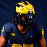 Former Oceanside High offensive lineman Lincoln Mageo has committed to the University of Michigan. Photo by Nate Tafao