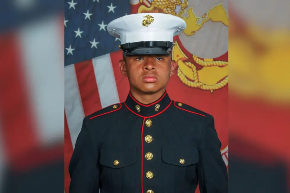 Lance Cpl. Armando Ortiz Canseco, 21, enlisted in the Marine Corps on April 3, 2023. He was recently declared dead after going missing at sea. Courtesy photo/U.S. Marine Corps