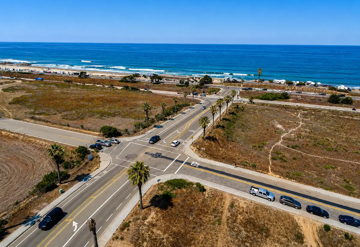 lanning Area F, an 11.1-acre vacant parcel in Carlsbad's Ponto neighborhood, is the focus of a decades-long dispute over whether the site should become housing or a coastal park. Courtesy photo/Lance Schulte