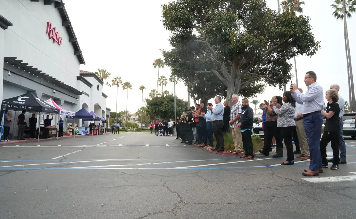 The remodeled Ralphs grocery store in La Costa reopened following a $1.3 million renovation. The market occupies the former Gelson's Market location. Photo by Cameron Adams
