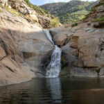 Three Sisters Falls in the Cleveland National Forest. Forest officials have extended the public comment period on proposed recreation fee increases, including a new $4 daily fee for visitors to Three Sisters Falls. Courtesy photo