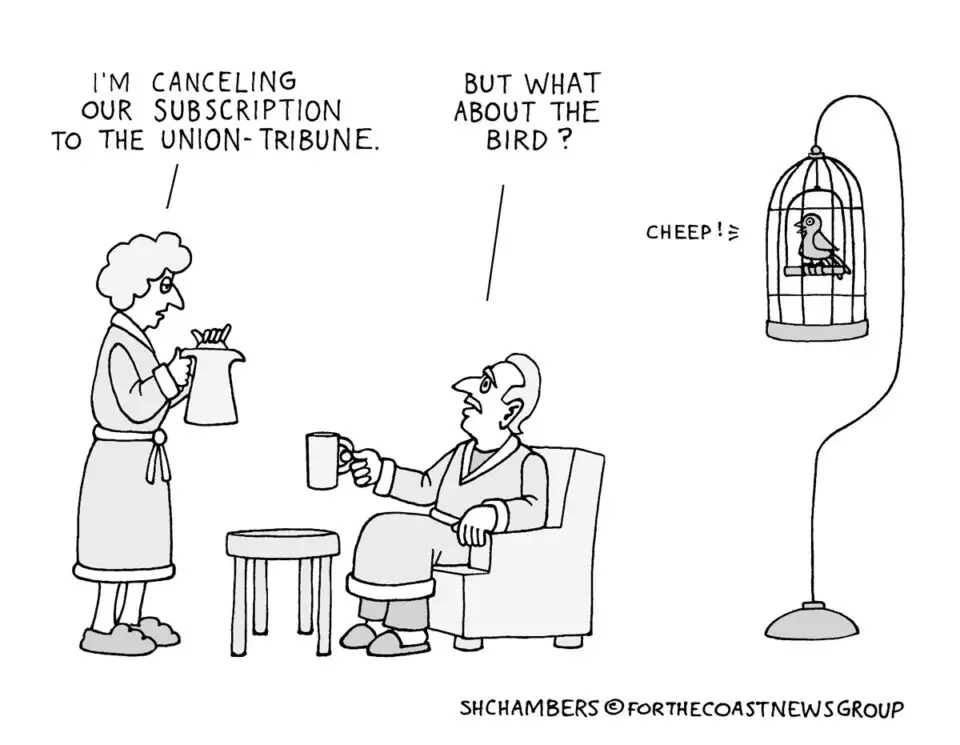 Chambers cartoon