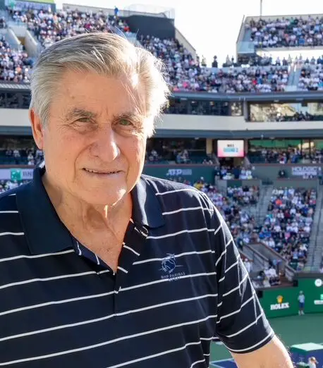 Charlie Pasarell of Rancho Santa Fe was instrumental in turning the BNP Paribas Open in Indian Wells into one of the sport’s marquee events. Courtesy photo