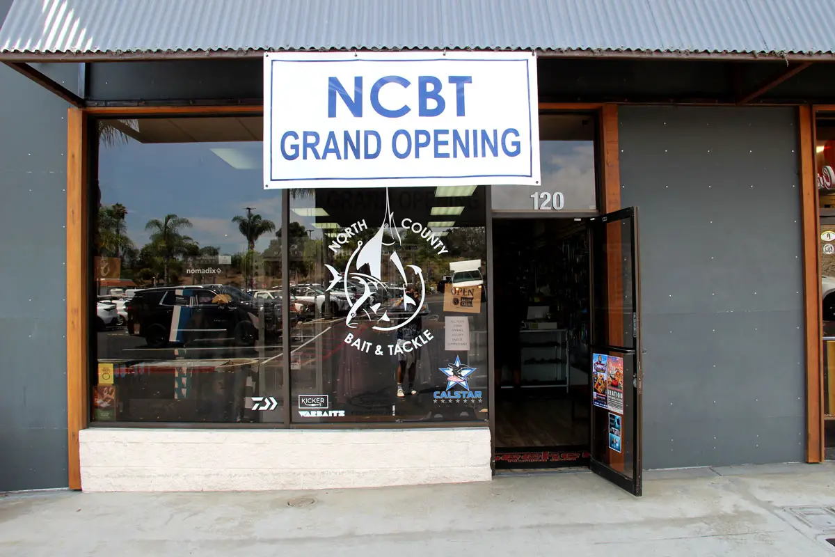 North County Bait & Tackle opened in July, filling a gap in fishing supply stores between Oceanside and Point Loma. Photo by Cameron Adams