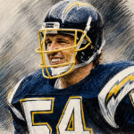 Billy Ray Smith Jr. played 10 seasons as a linebacker for the San Diego Chargers. He died last week at age 64. The Coast News graphic