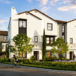 a rendering shows the proposed Hill Valley Escondido development, which would bring up to 126 for-sale townhomes to a vacant property near the Escondido-San Marcos border. Courtesy image