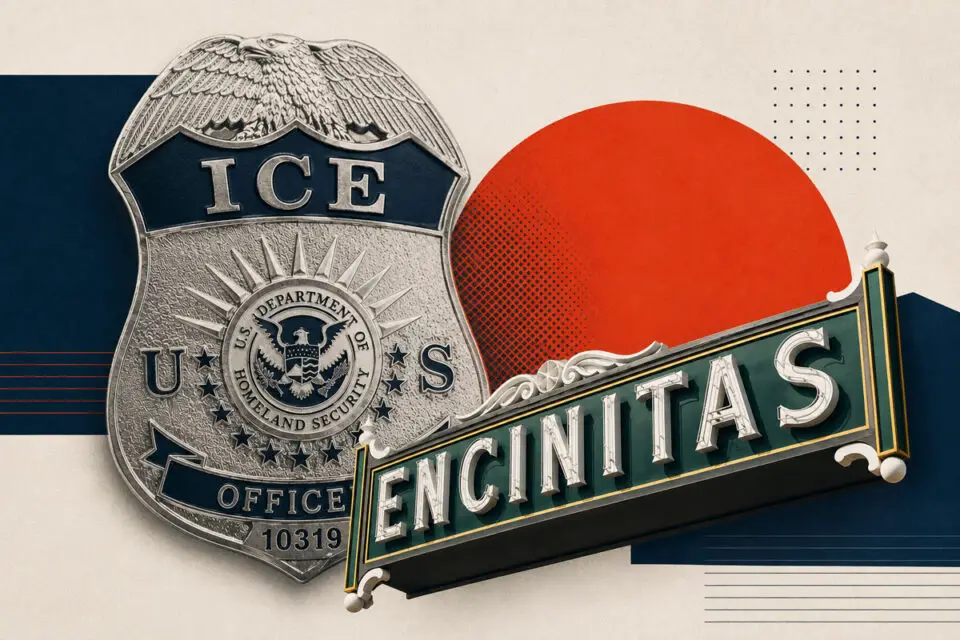 Several Encinitas families are asking for support as they navigate immigration detention and family separation. The Coast News graphic