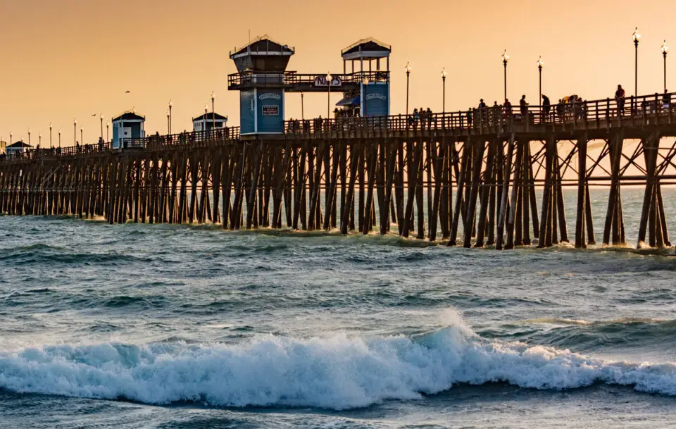 Supporters of Oceanside's Measure S say the proposed half-cent sales tax would help address funding shortfalls for the pier bridge, lifeguard headquarters, city streets and other infrastructure. Courtesy photo
