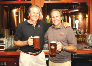 Brothers Ron and Rick Chapman, owners of Coronado Brewing, are still hands on making sure everything is perfect. Courtesy photo