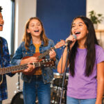 Making music: Small-group lessons at Leading Note Studios give young musicians opportunities to build confidence, develop their skills and experience the fun of playing and performing together. Courtesy photo