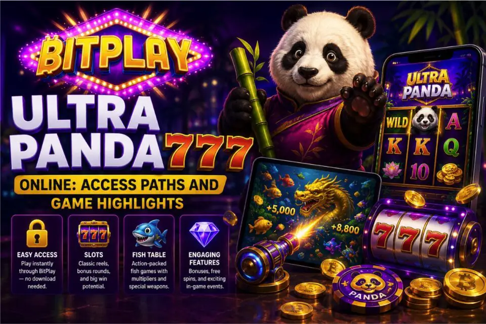 Online fish table game representing Ultra Panda 777 online gaming