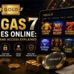 Online gaming lobby representing the Vegas 7 games library