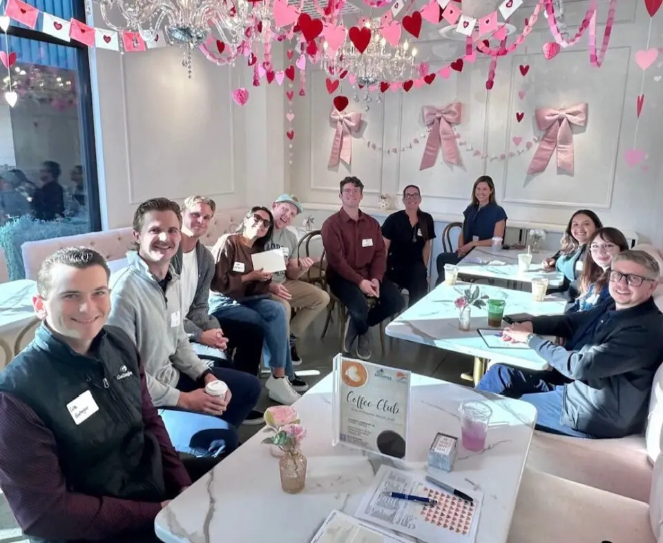 Coffee Club is a monthly gathering hosted at Chamber member coffee shops throughout the city. Courtesy photo