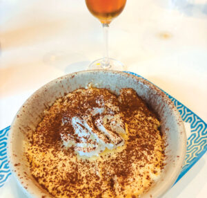 Tiramisu is the star dessert at 2051.  Photo by David Boylan
