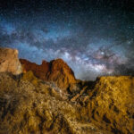 Dark sky over the Anza Borrego Desert State Park. Photo courtesy of Dark Sky San Diego