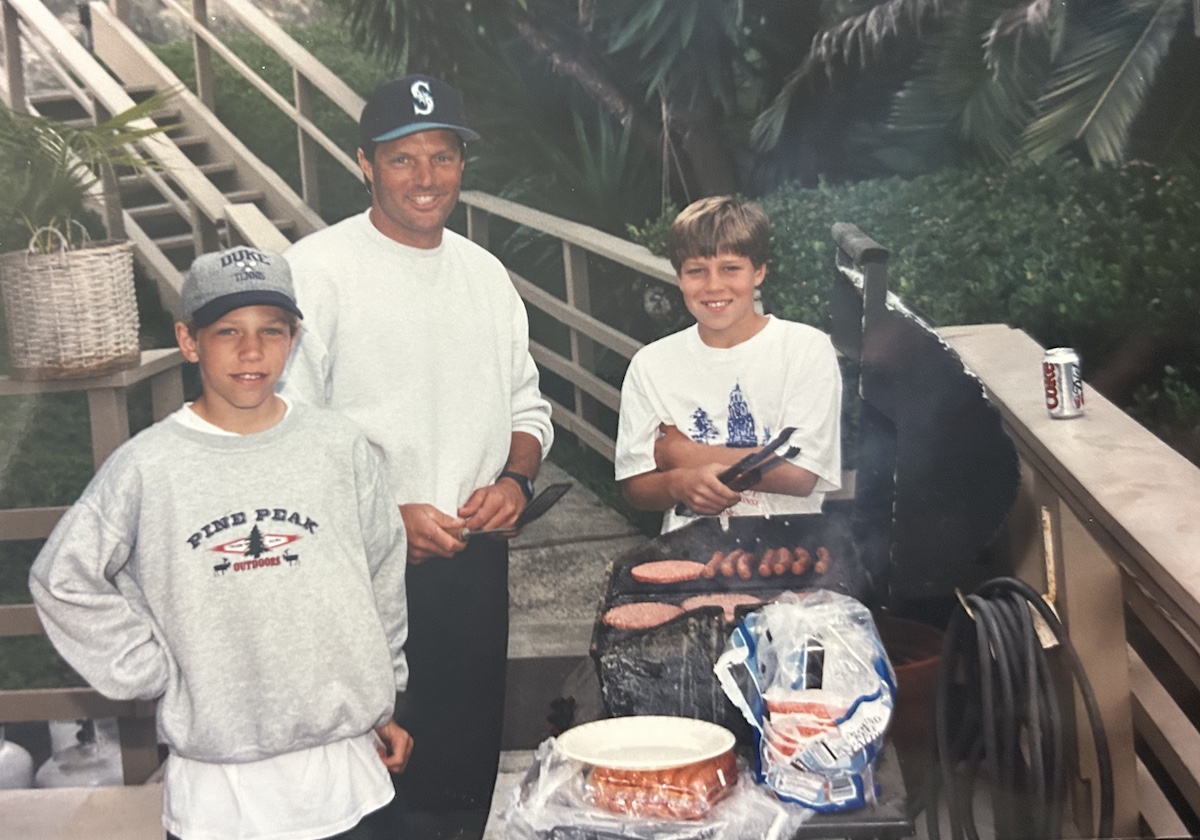 Cookout at the club. Photo courtesy of San Dieguito Tennis Club