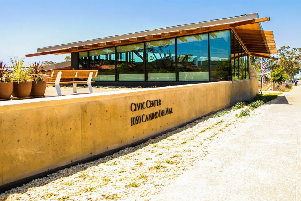 Del Mar Town Hall. Photo courtesy City of Del Mar