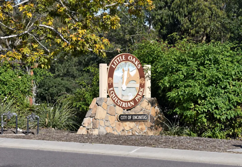 Little Oaks Equestrian Park sits next to the Olivenhain property Encinitas plans to purchase for a future fire station. City officials said the park could coexist with the proposed facility. File photo/Samantha Nelson