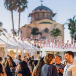 Visitors mingle and enjoy traditional Serbian food at a previous Serb Fest in San Marcos. Courtesy photo/St. Petka Serbian Orthodox Church
