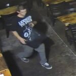 A surveillance image shows a man authorities say burglarized Backdraft Bar & Grill in Bonsall on July 11. Courtesy photo/Sheriff's Office