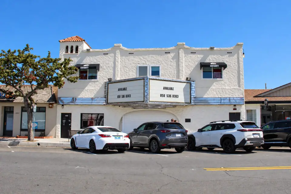 The historic Carlsbad Theatre has been purchased by local investors who plan to revive the venue with dining and live entertainment. Photo by Cameron Adams