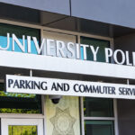 The University Police and Parking and Commuter Services offices on the Cal State San Marcos campus. Courtesy photo/CSUSM