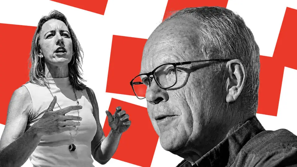 State Sen. Catherine Blakespear and Encinitas Mayor Bruce Ehlers. The Coast News graphic