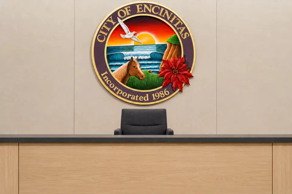 As Encinitas voters weigh housing and local control, candidates’ records offer clues to how they might lead. The Coast News graphic/AI