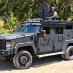 The Escondido Police Department's military-grade equipment inventory includes armored personnel carriers. Courtesy photo/EPD