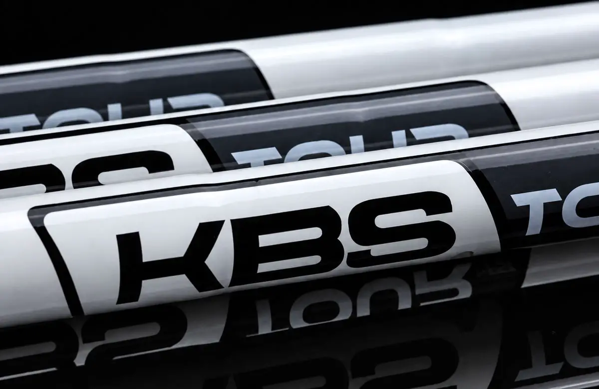 KBS shafts, shown here, are used in TaylorMade clubs. Femco, the company behind KBS, operates a Golf Experience center in Carlsbad. Courtesy photo