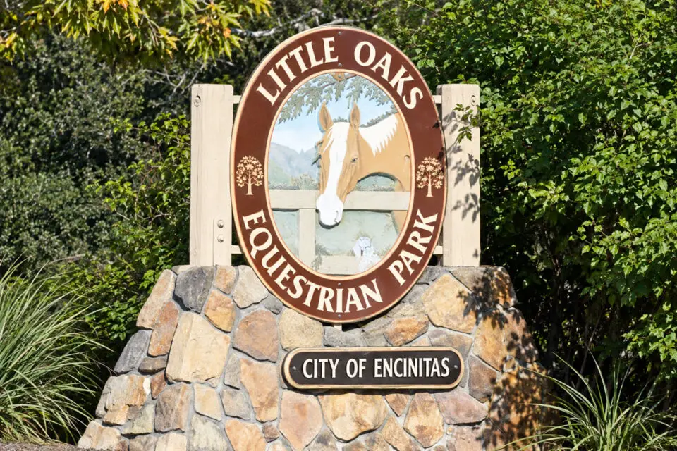 Encinitas plans to relocate Olivenhain Fire Station 6 temporarily to Little Oaks Equestrian Park while the city secures a site and builds a permanent station. File photo/Samantha Nelson