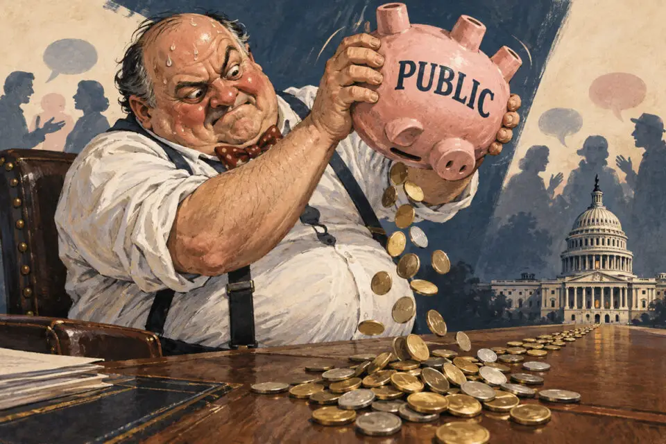 Small, consistent contributions can help ordinary citizens build political influence. The Coast News graphic/AI