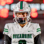 Oceanside quarterback Anthony Barquinero helped Oceanside snap a three-game losing streak with a 51-0 victory over Leuzinger on Friday. Photo by Craig Maloof