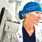 Dr. Chandra Spring-Robinson confers with her team prior to performing San Diego County’s first robotic-assisted procedure in an outpatient surgery facility. Courtesy photo
