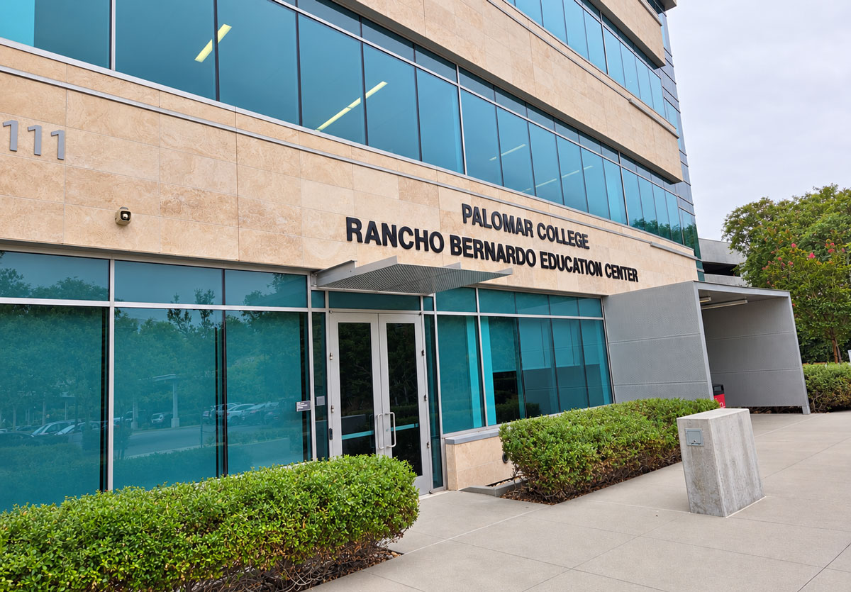 Palomar College's Rancho Bernardo campus. Photo by Jim Trageser