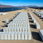A solar farm and battery storage site in the California desert. San Diego County supervisors unanimously approved the Starlight Solar Project near Boulevard. Courtesy photo
