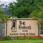 The entrance to The Farms, a gated community in Rancho Santa Fe, where deputies arrested a woman suspected of carjacking, burglary and other offenses Saturday. Courtesy photo