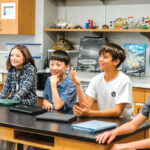 Curiosity is at the heart of the experience at The Rhoades School, where students learn how to think, not what to think. Photo by Emily Keeney