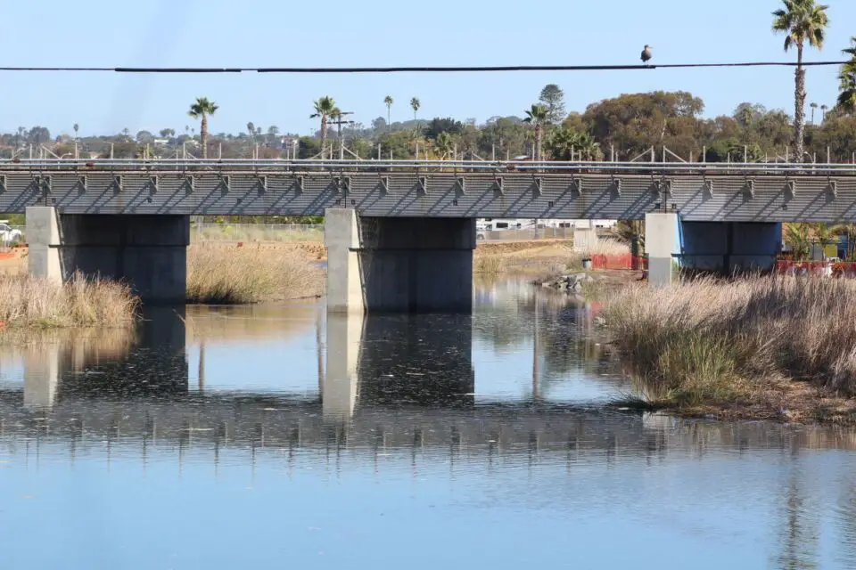Loma Alta Creek is one of several vulnerable flooding areas in Oceanside. Photo by Samantha Nelson