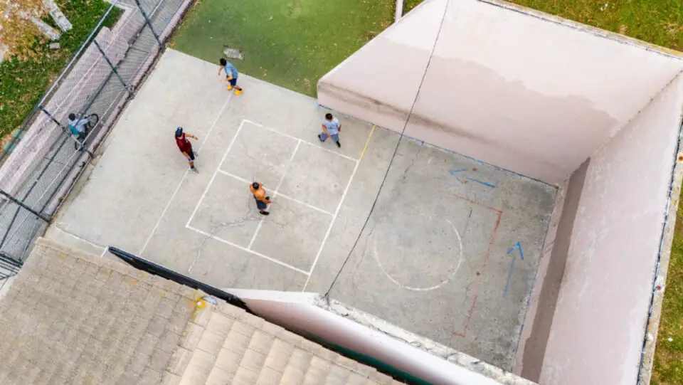 The handball court at Raintree Park in Vista. Courtesy photo/City of Vista
