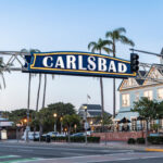 Carlsbad archway sign.