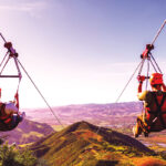 A zip line near Buellton, California