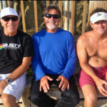 From left to right, Henry Hester, Chris Ahrens and Scott Bass. Two of these people changed the course of action sports. One of them is a poser. Photo by Chris Ahrens