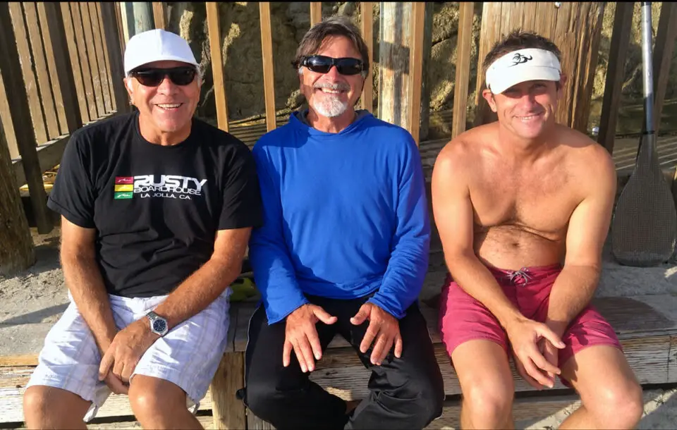 From left to right, Henry Hester, Chris Ahrens and Scott Bass. Two of these people changed the course of action sports. One of them is a poser. Photo by Chris Ahrens