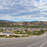Mirar de Valle Road in Valley Center could connect to a new emergency evacuation route toward Interstate 15 under a proposed wildfire mitigation project. Photo by Samantha Nelson