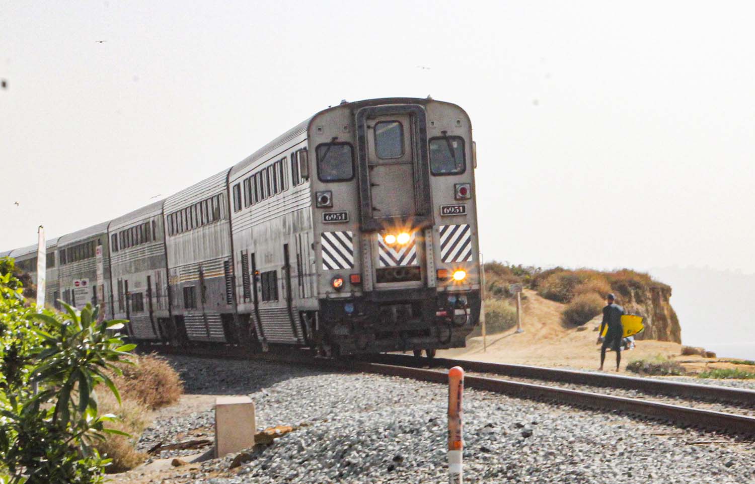 Railroad Del Mar Train
